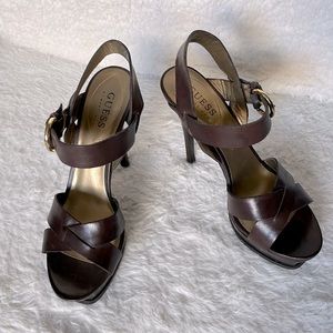 Brand New Guess heels, size 6.5, excellent condition. Never worn.